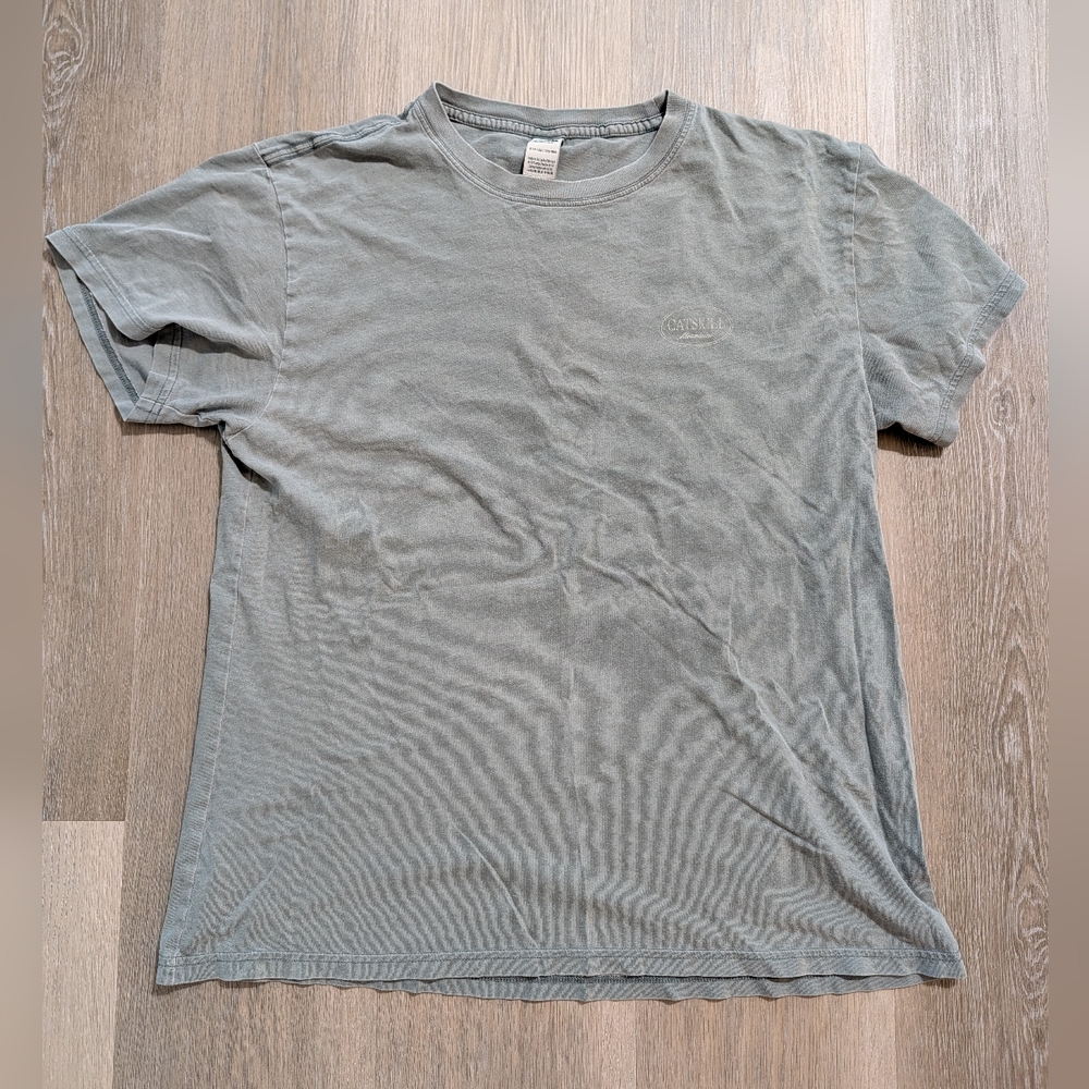 PINK Victoria's Secret Green T-Shirt - S - Preloved